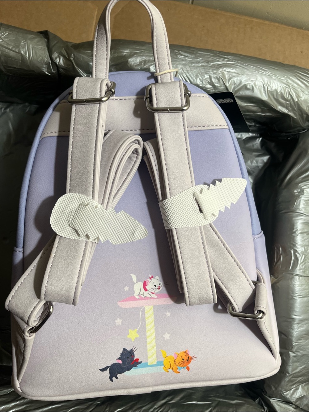 Loungefly Lavender Disney Cat Tree Mini Backpack - Picture 3 of 4